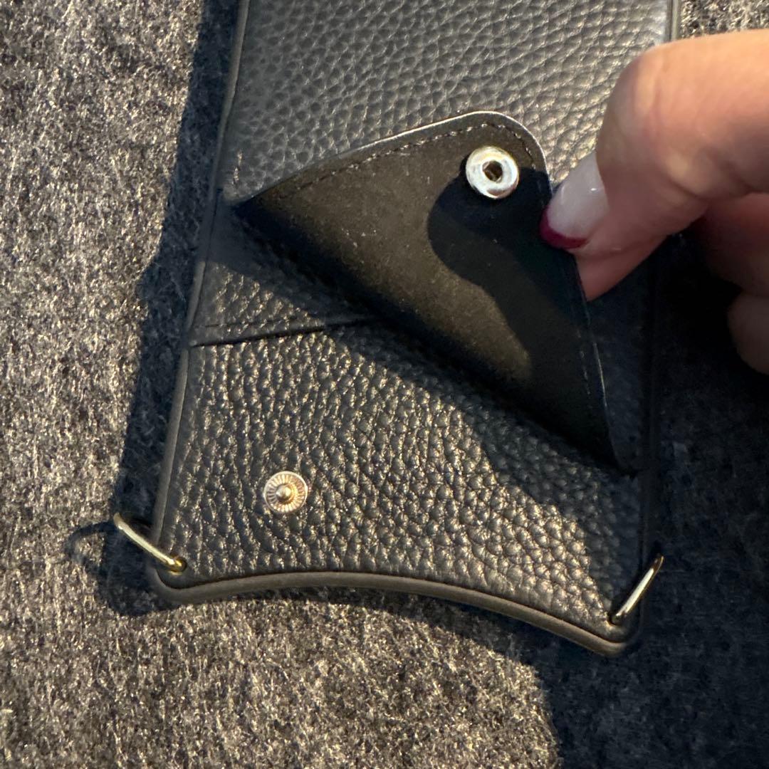 BANDOLIER ブラック レザー iPhone 15plusケース