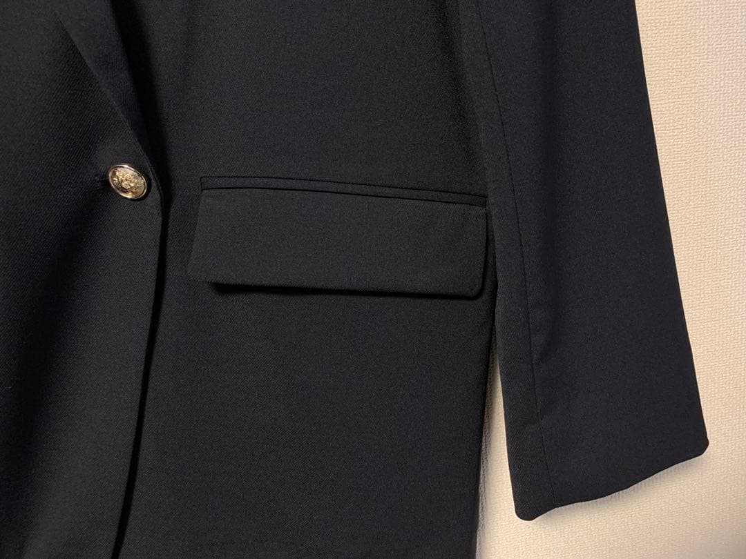 ストレッチツイルテーラードジャケット ネイビー RIVEDROITE リヴドロワ