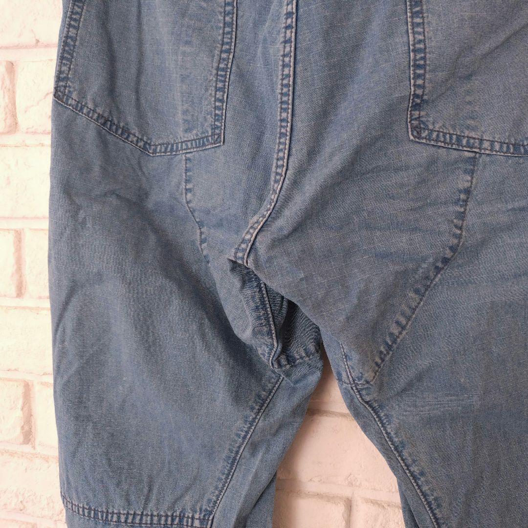 【美品】RRL INDIGO COTTON FLIGHT PANTS