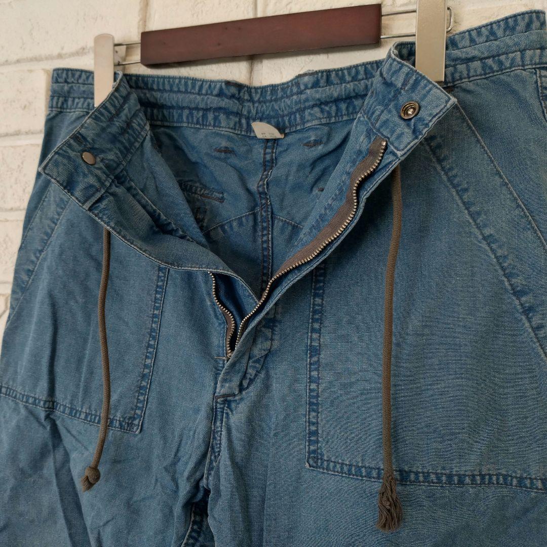 【美品】RRL INDIGO COTTON FLIGHT PANTS