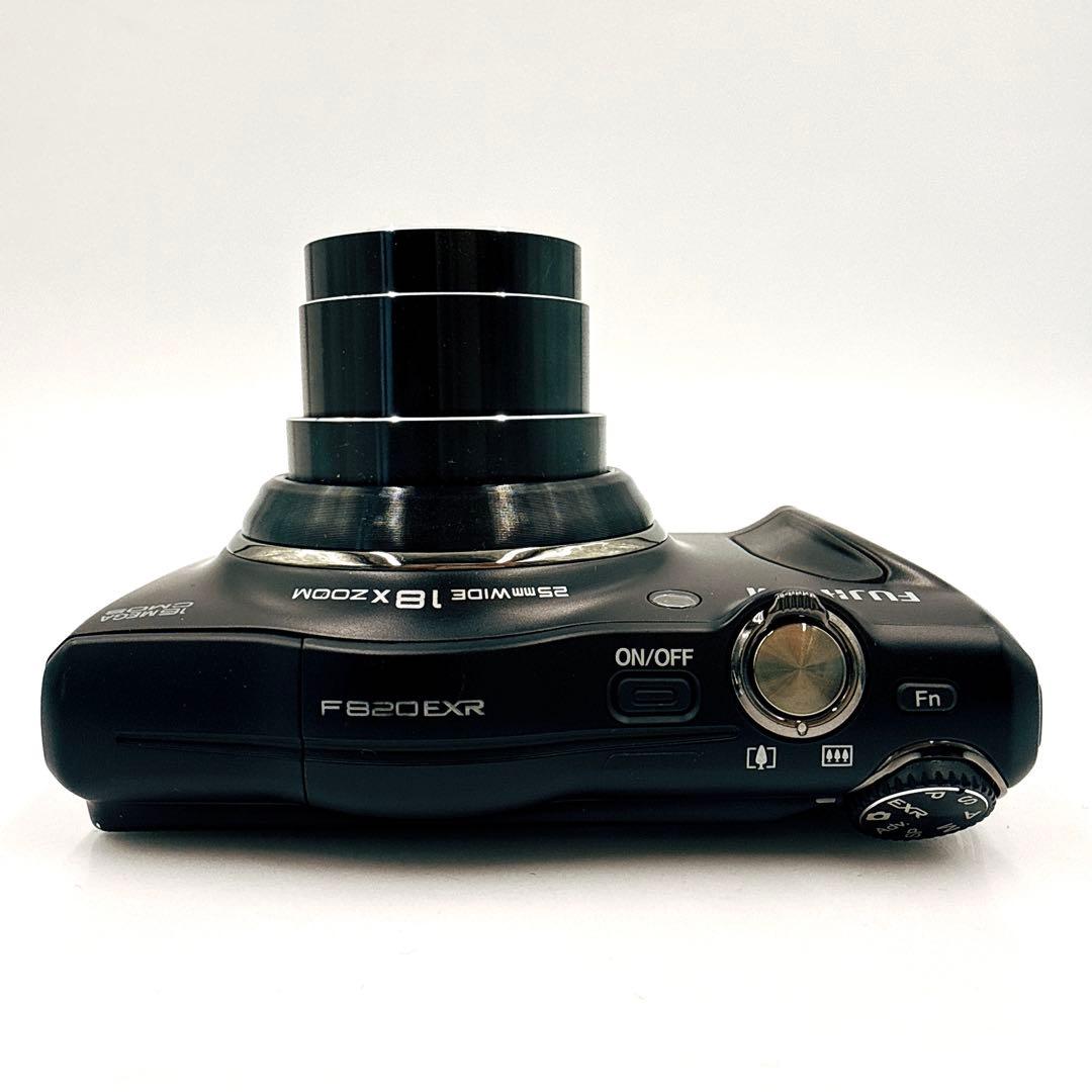 FUJIFILM FINEPIX F820EXR デジカメ ブラック