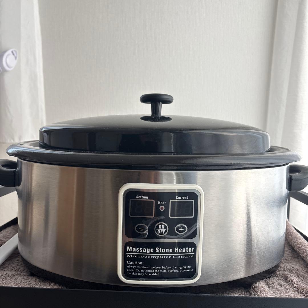 9*9様 マッサージストーンヒーター　ホットストーンウォーマー