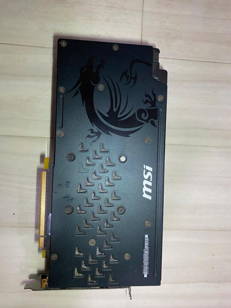 MSI グラボ Geforce GTX1060 6GB Gaming X