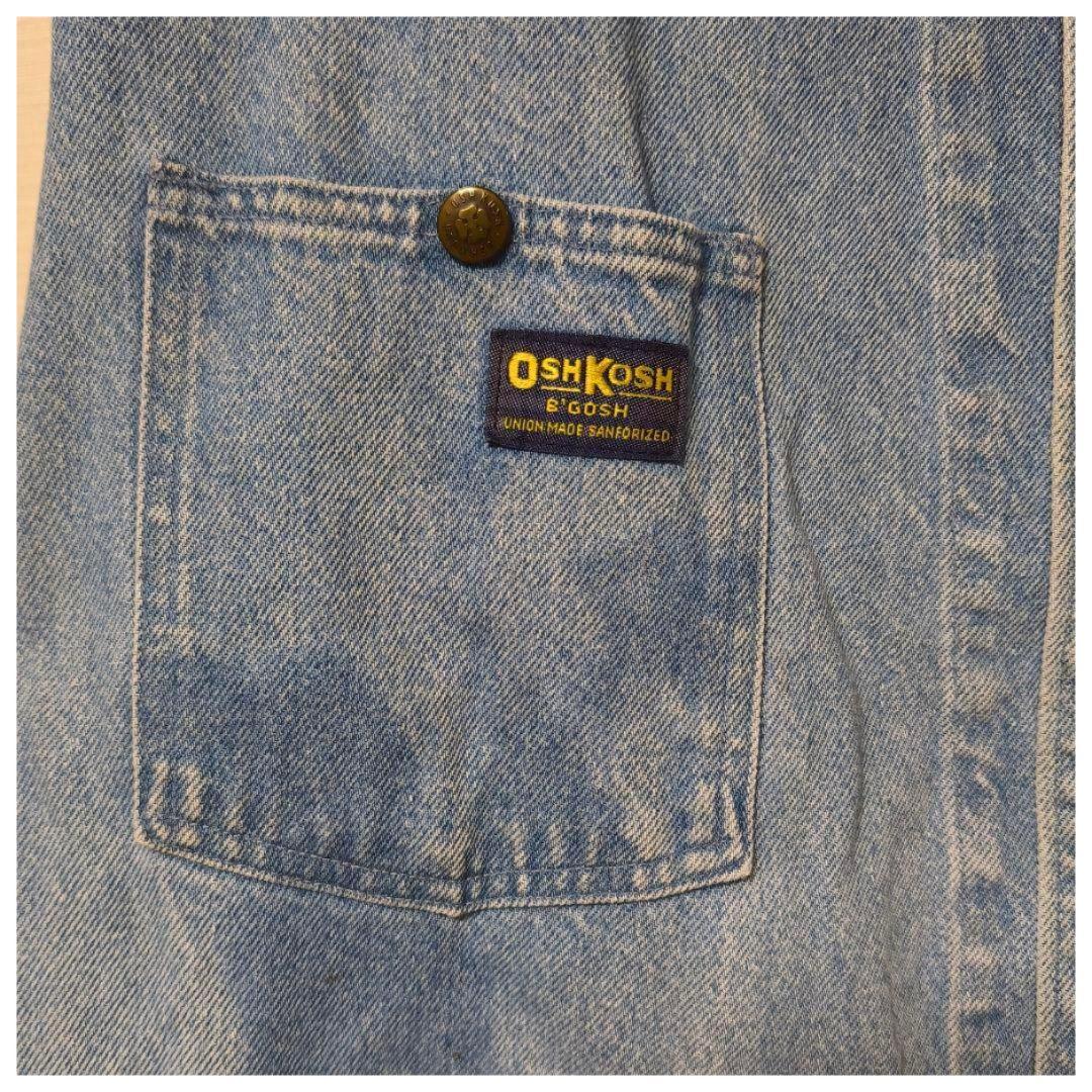 【USA製 90s】OshKosh B’gosh デニムカバーオール 3XL相当