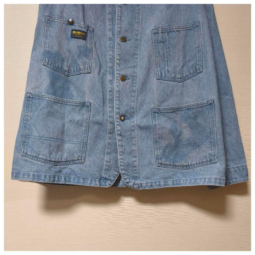 【USA製 90s】OshKosh B’gosh デニムカバーオール 3XL相当
