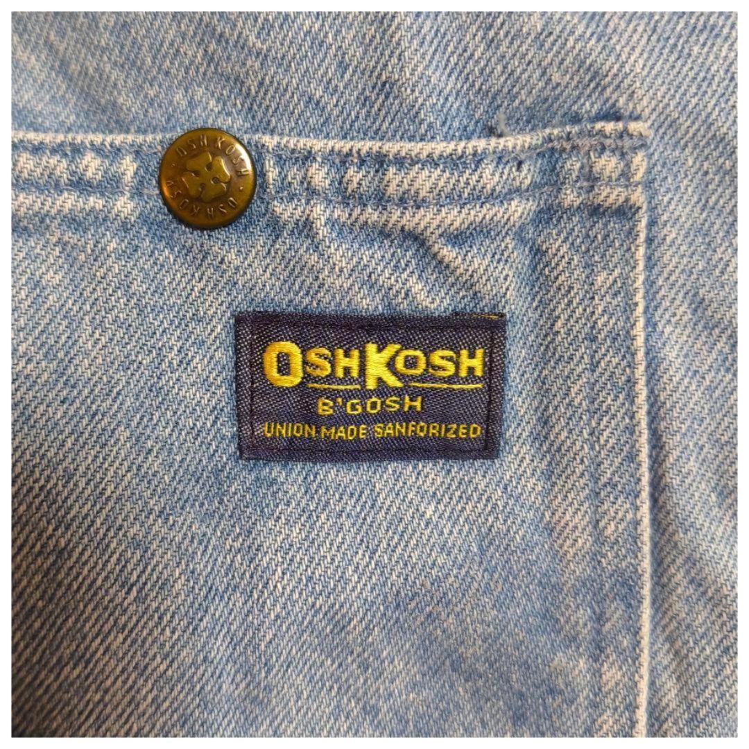 【USA製 90s】OshKosh B’gosh デニムカバーオール 3XL相当