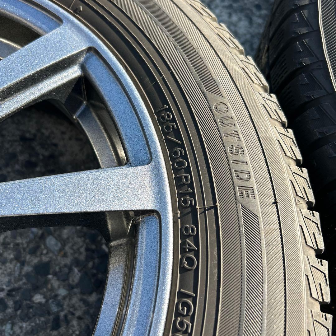YOKOHAMA ig50スタッドレス 185/60R15 15インチ　アクア