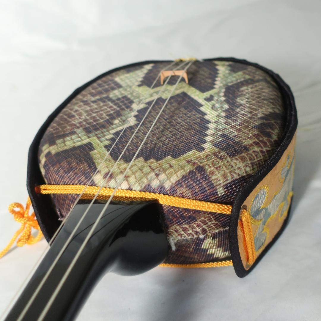 沖縄三線 ハードケース付 爪 予備弦 CD 付属 和楽器