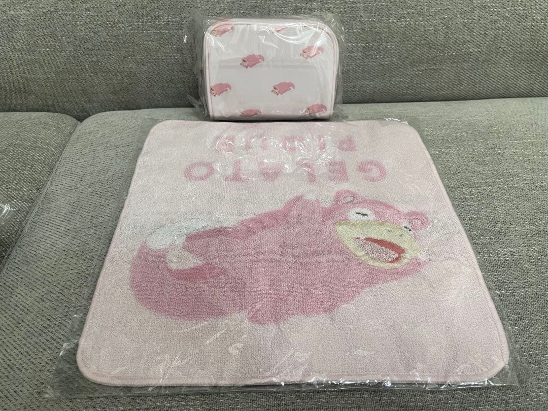 ジェラートピケ　ヤドン　ポケモンスリープ　ポーチ　ハンドタオル　新品未使用