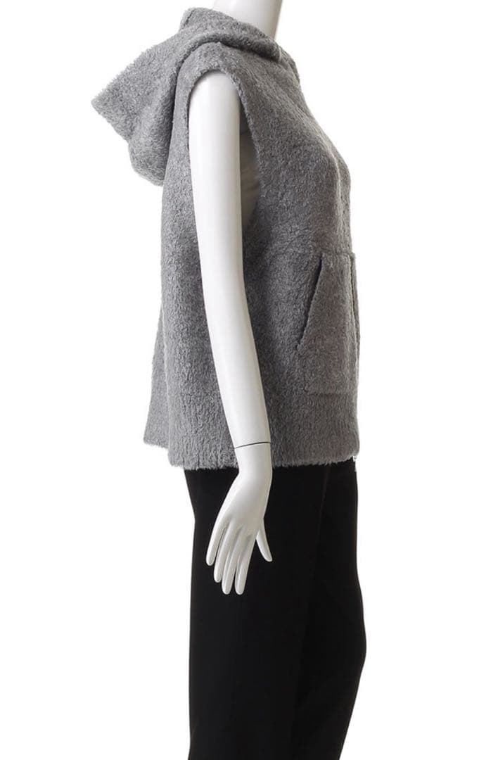 three dots フェザーウール ベスト