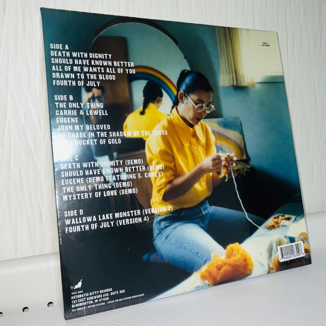 Sufjan Stevens Carrie & Lowell カラー レコード