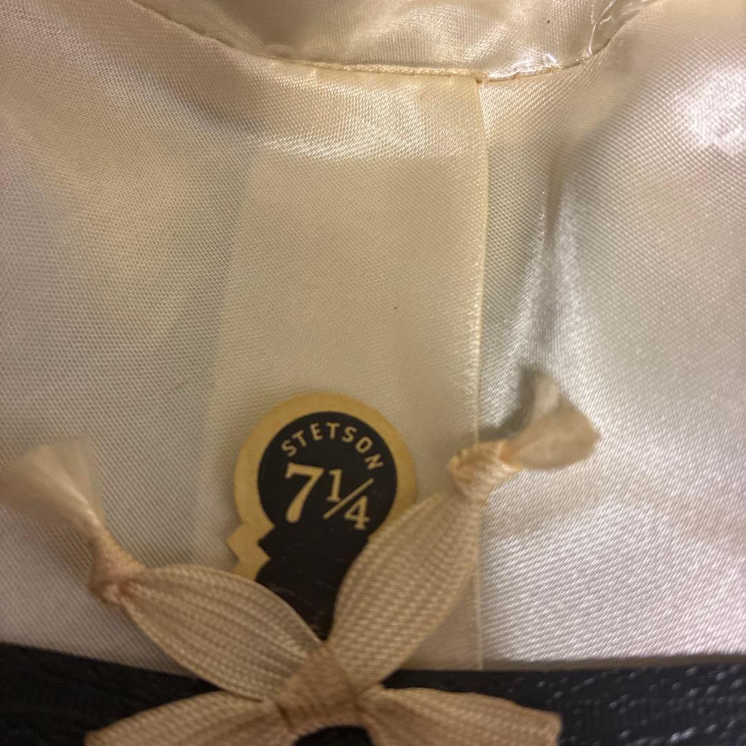 STETSON グレー ヴィンテージフェルト ハット