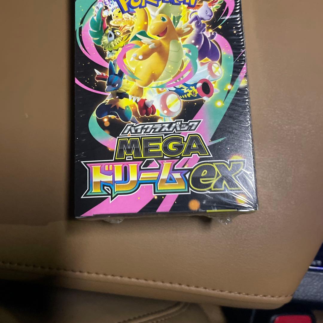 新品未開封 ポケモンカードゲーム MEGAドリームex 1BOX シュリンク付き