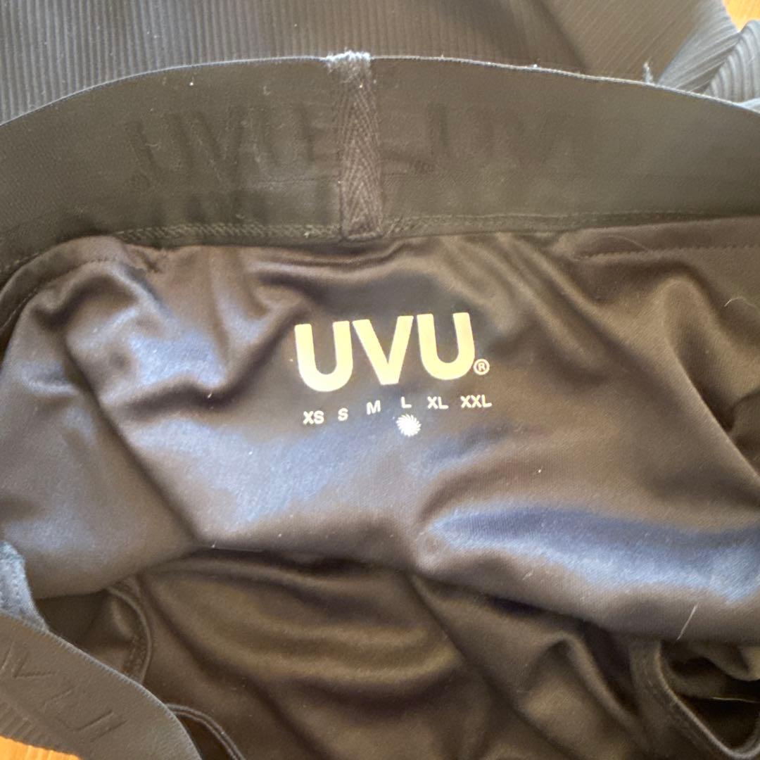 UVU CLUB ブラック ランニングタイツ　Lサイズ