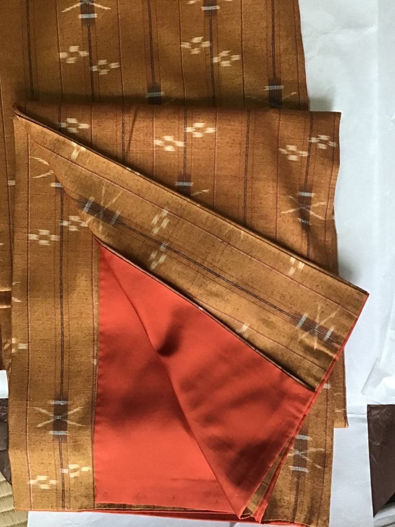 久米島紬　証紙あり