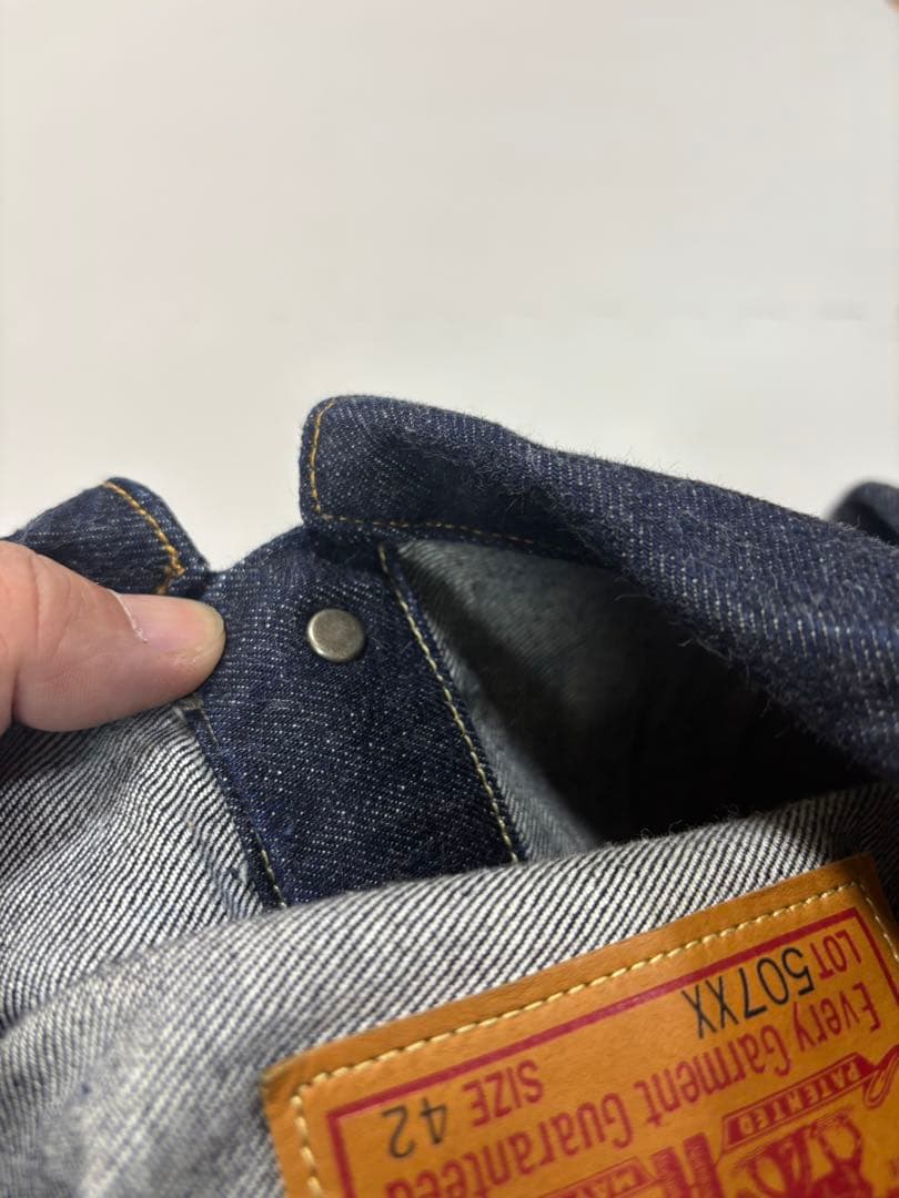Levi's LVC 507XX 2nd 42 USA製　濃紺　42