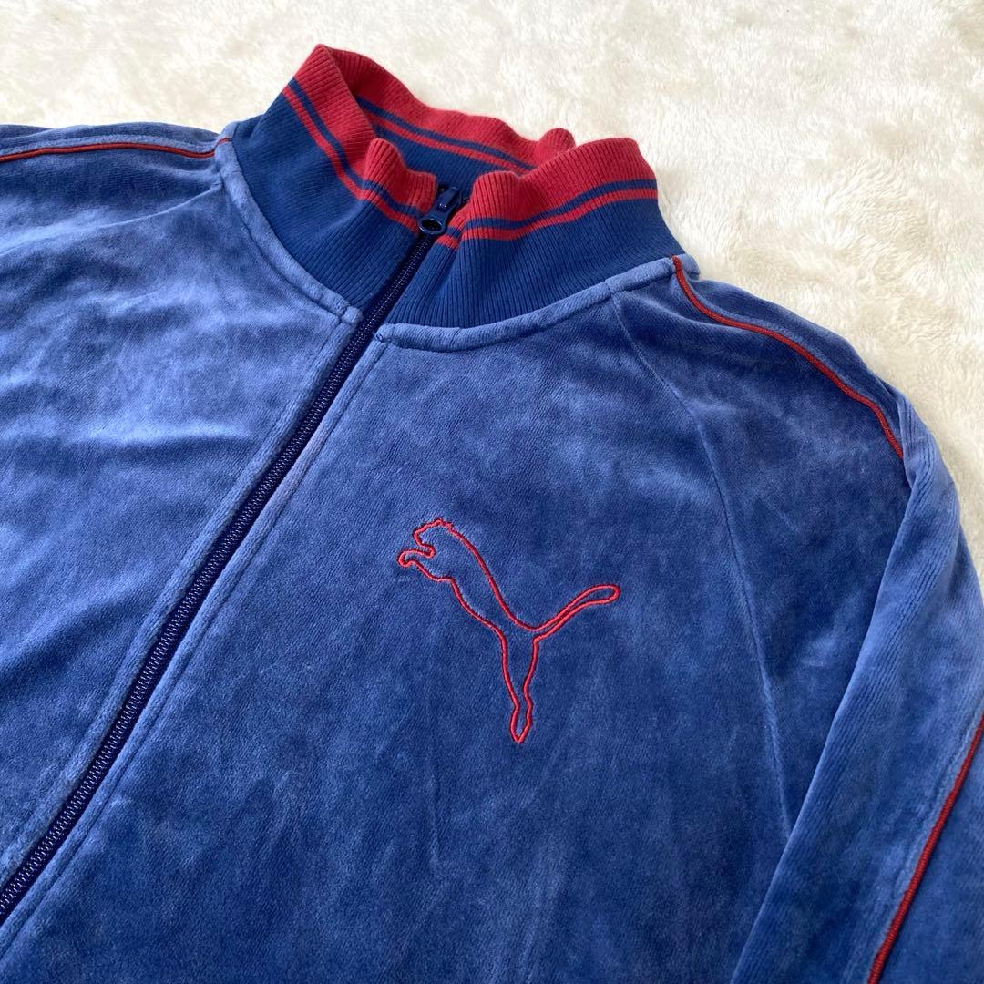 PUMA ✨希少品✨ ベロア トラックジャケット 大きいサイズ ジャージ XO