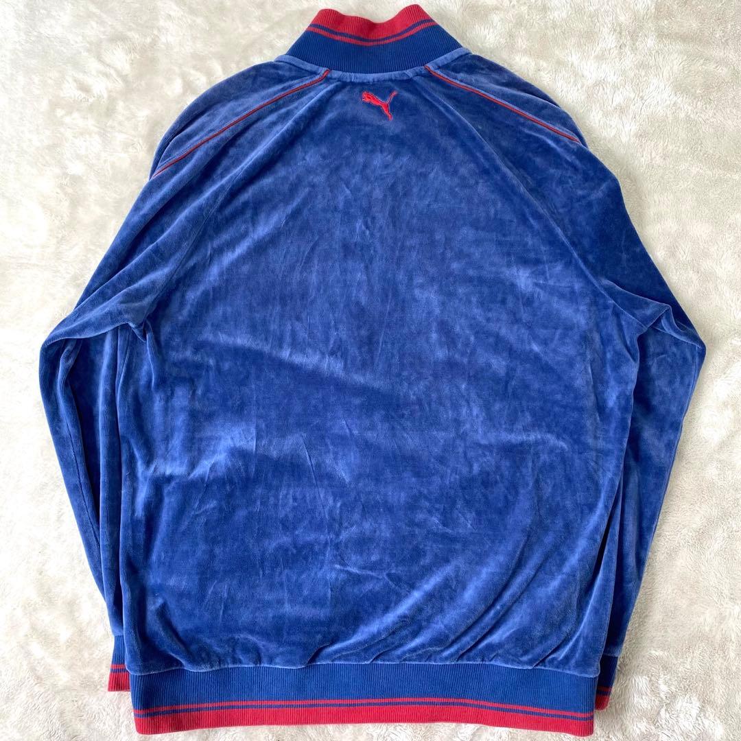 PUMA ✨希少品✨ ベロア トラックジャケット 大きいサイズ ジャージ XO