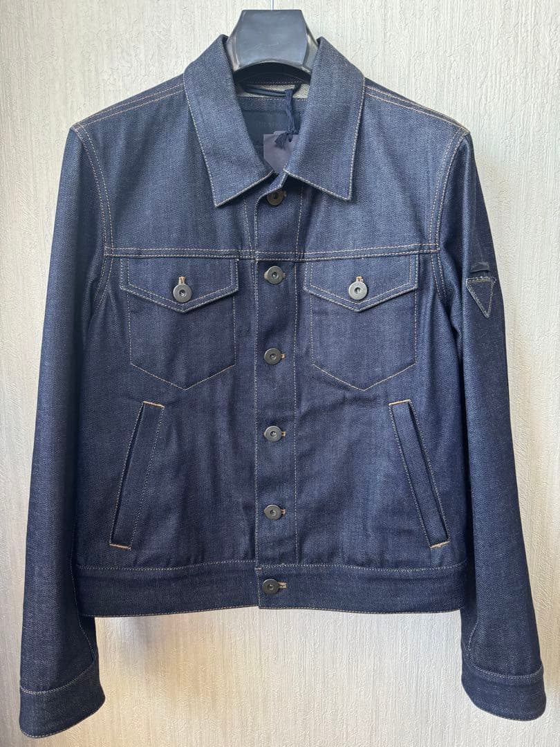 【未使用品】 PRADA GEB152 デニムジャケット サイズ46
