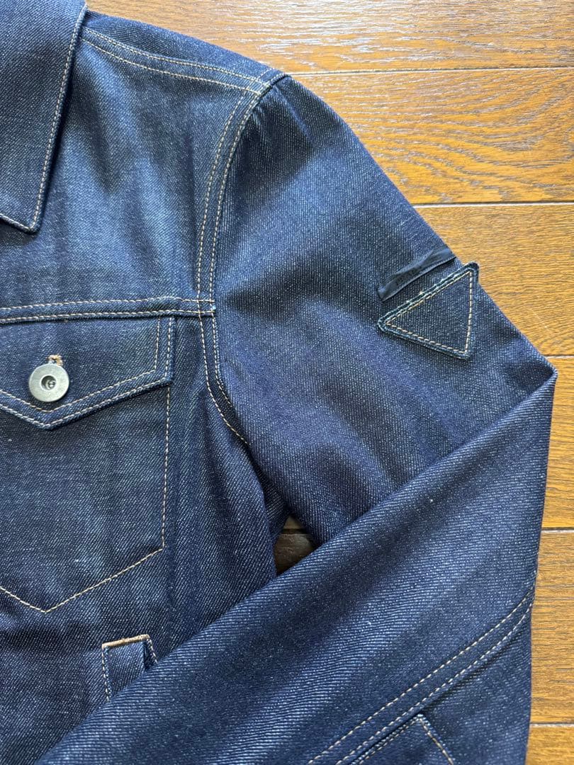 【未使用品】 PRADA GEB152 デニムジャケット サイズ46