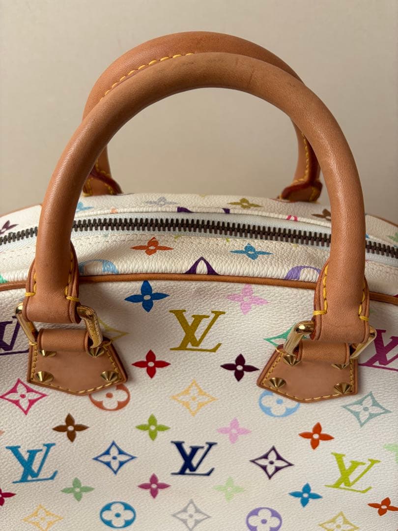 ルイ•ヴィトン　トゥルーヴィルモノグラムマルチカラーハンドバッグ