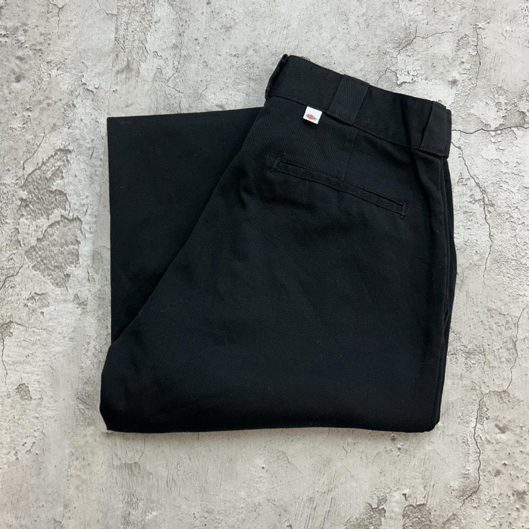 ウ*ウ様 USA製　ディッキーズ　チビタグ　ゴールデンサイズ　古着　ブラック　黒