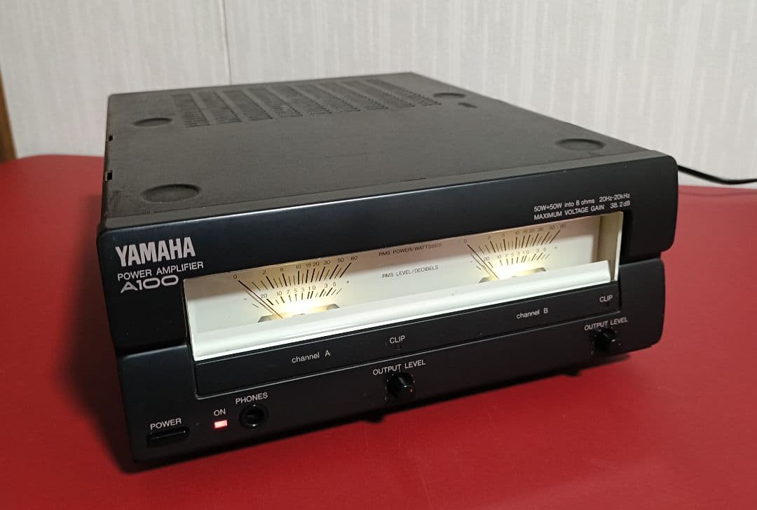 YAMAHA A100 パワーアンプ　ジャンク