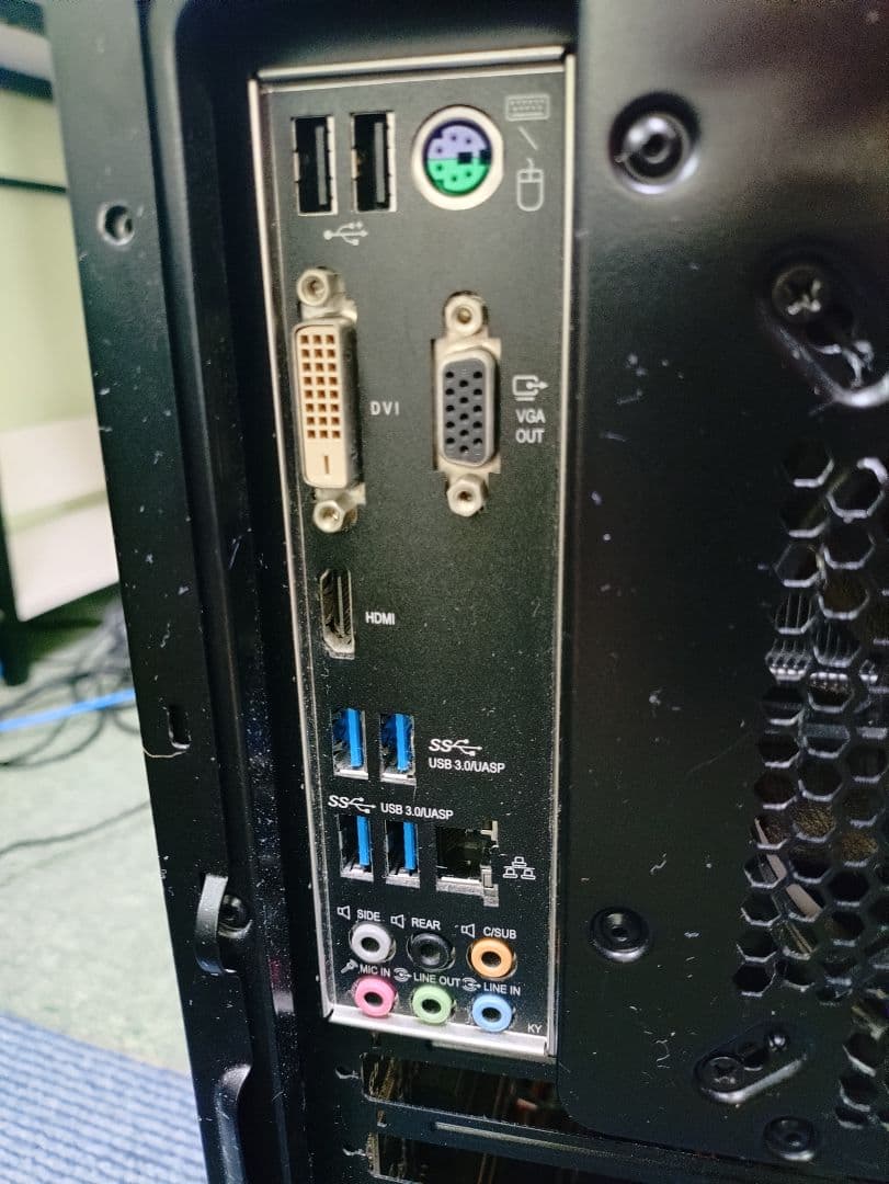 自作デスクトップPC(モニター、キーボード有) ⚠宮城県内、近隣県のみ