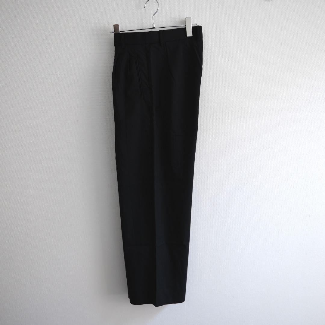 名作 H BEAUTY&YOUTH ウールトロピカルワイドスラックス M メンズ