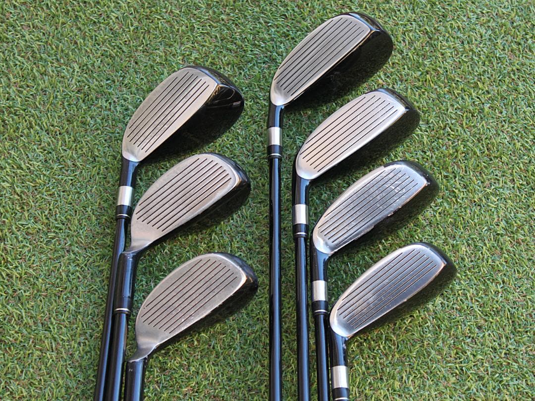 シニアゴルフ研究所 EZY POWER EDIT 6-AW（50°） 7本セット