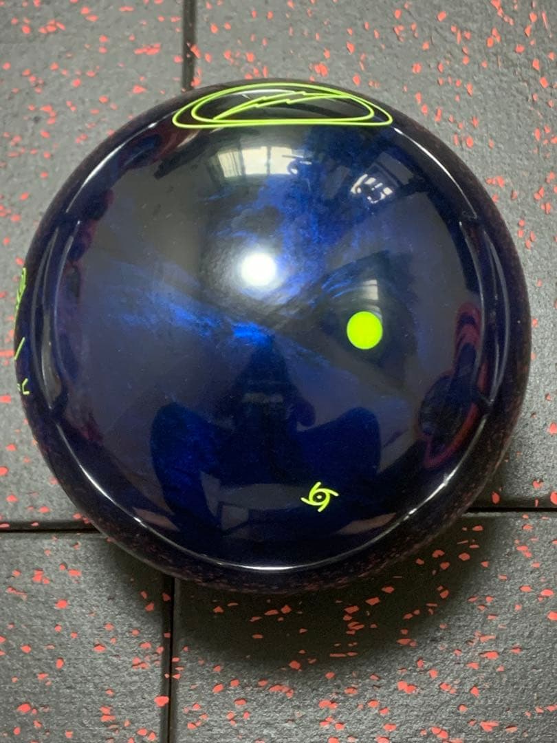 新品未使用 Hy-Road ボウリングボール 15lbs ブラック/ブルー