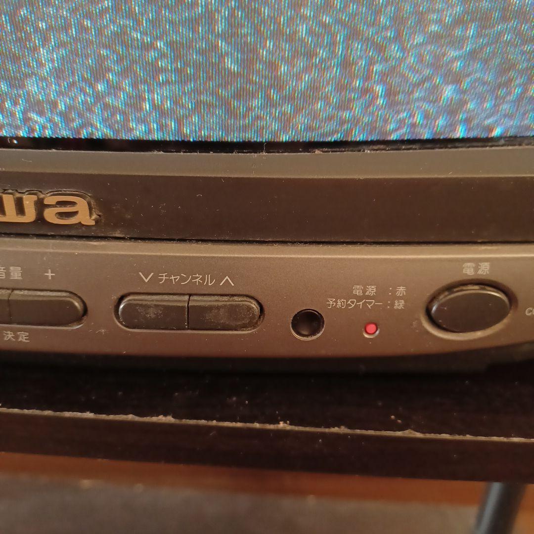 aiwa ブラウン管テレビ リモコン・説明書付き