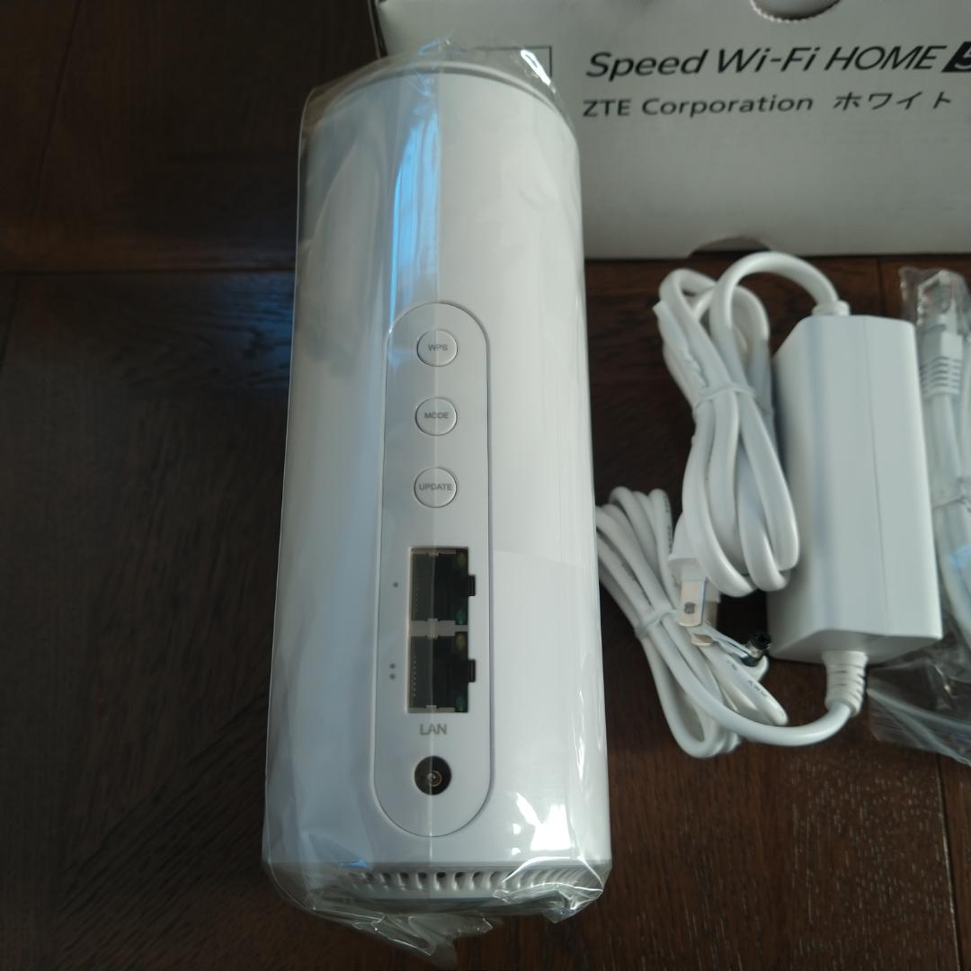 【☆未使用品★  5G L11 UQ版 ZTR01SWU ＊Wi-Fi