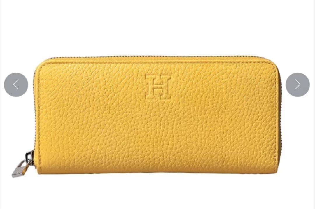 【美品】希少サンプル⭐︎HIROFU ヒロフ ラウンドファスナー長財布