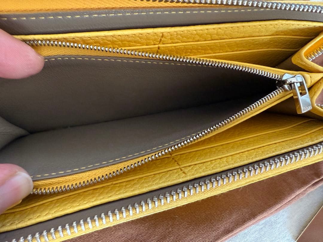 【美品】希少サンプル⭐︎HIROFU ヒロフ ラウンドファスナー長財布