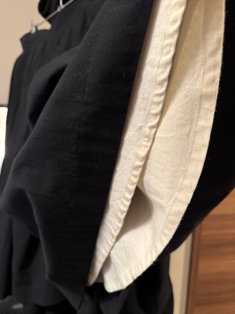 yaeca パンツ プリーツ 二重