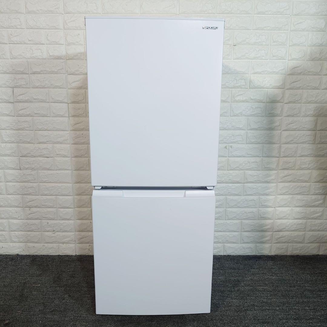 SHARP 冷蔵庫 SJ-D15J-W 152L 2023年製 家電 J082