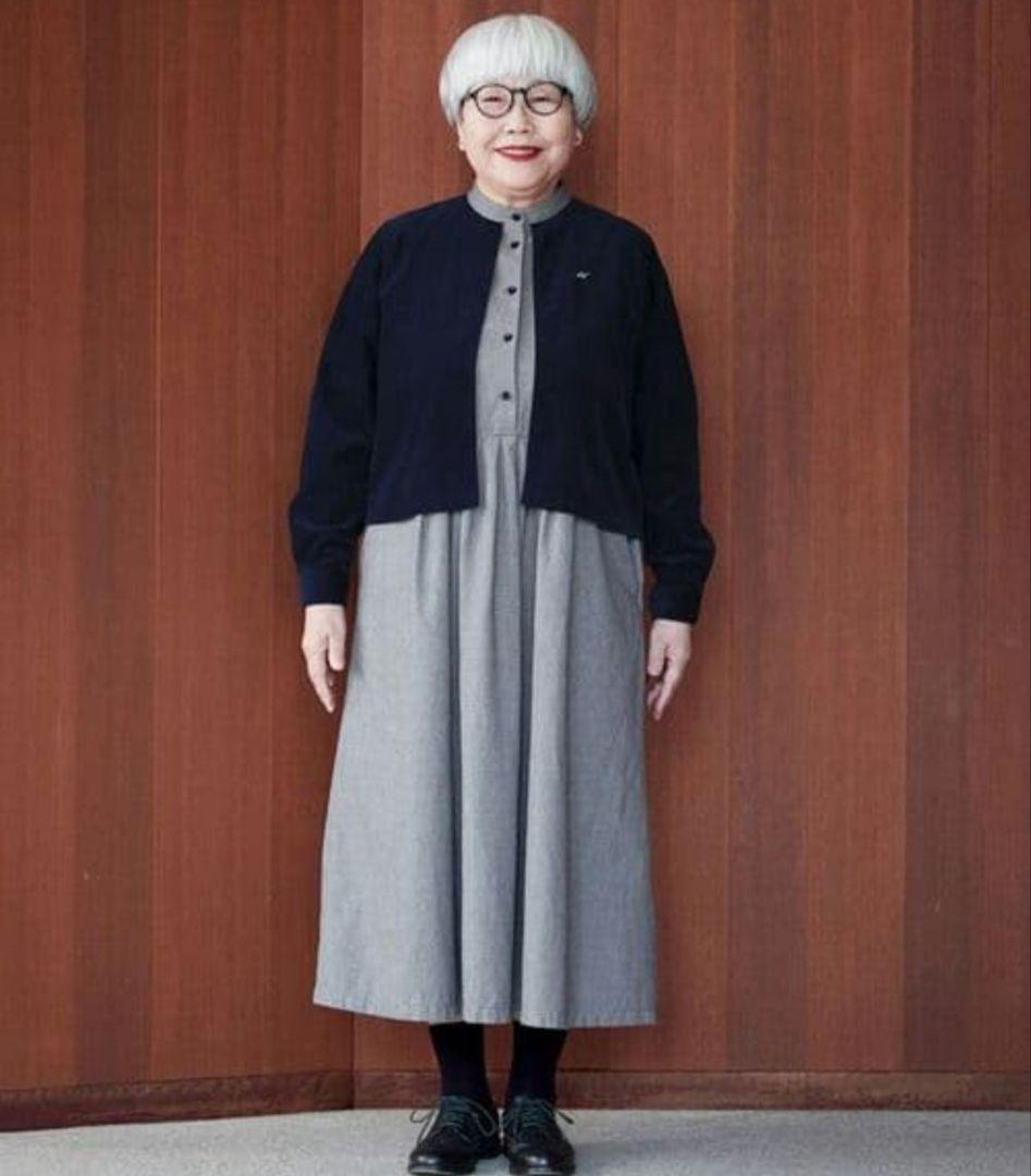 《サニークラウズ》feat.bonpon pon カーディガン＆ワンピース 3L