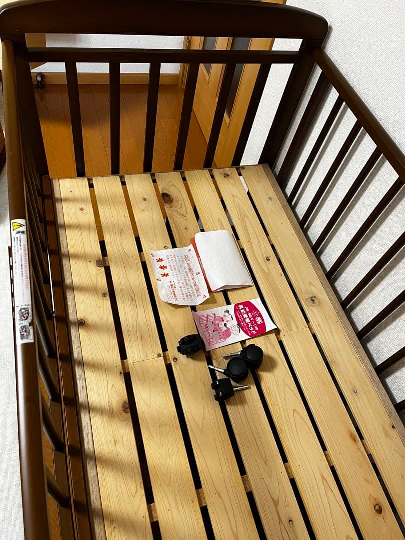 【サワベビー】すのこベッド　70×120cm ※送料込み