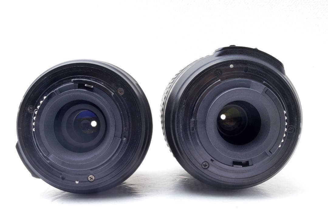 ダブルレンズ Nikon D40x 初心者 一眼レフ　入門モデル スマホ転送付