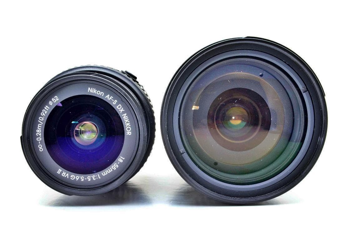 ダブルレンズ Nikon D40x 初心者 一眼レフ　入門モデル スマホ転送付