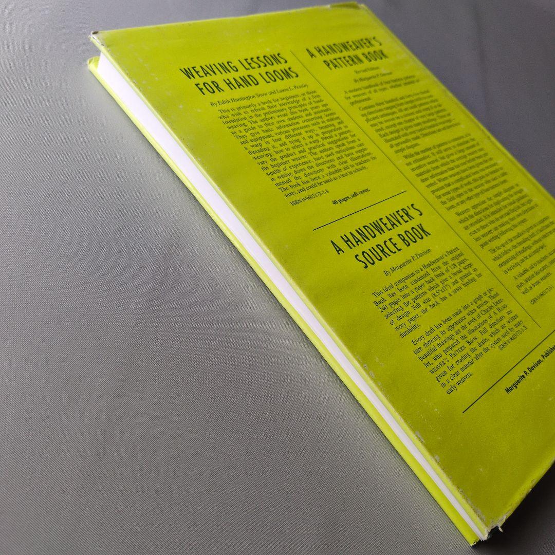 c*e様 【古書】A HANDWEAVER'S PATTERN BOOK