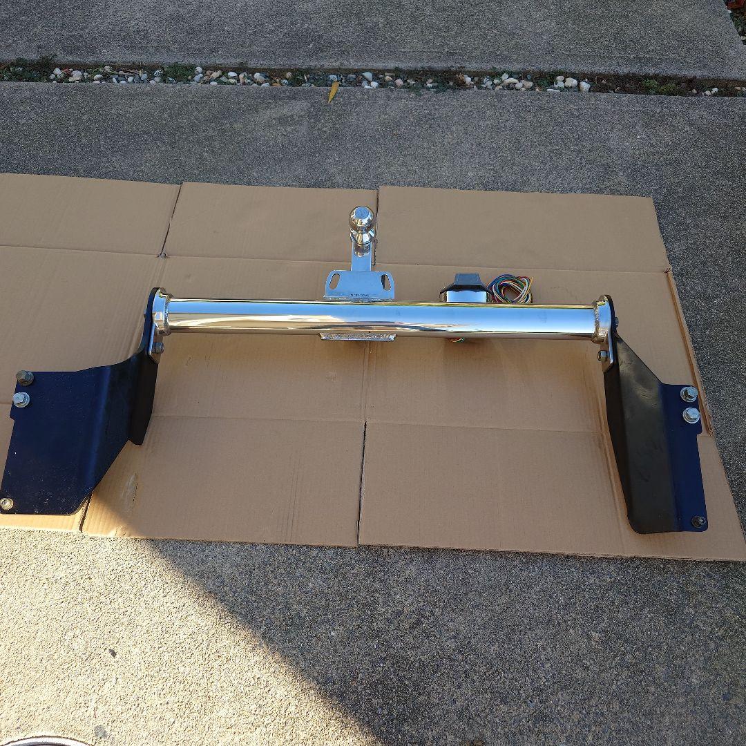 150　プラド　SOREX トレーラー用ヒッチ ステンレス　ヒッチメンバー