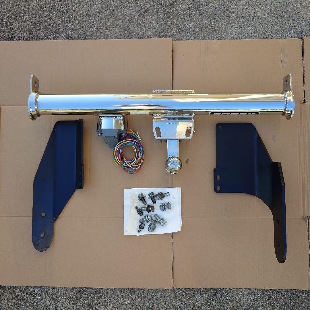 150　プラド　SOREX トレーラー用ヒッチ ステンレス　ヒッチメンバー