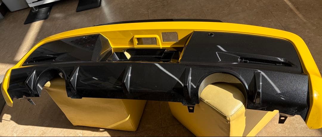 コペンGRスポーツリアバンパーイエロー