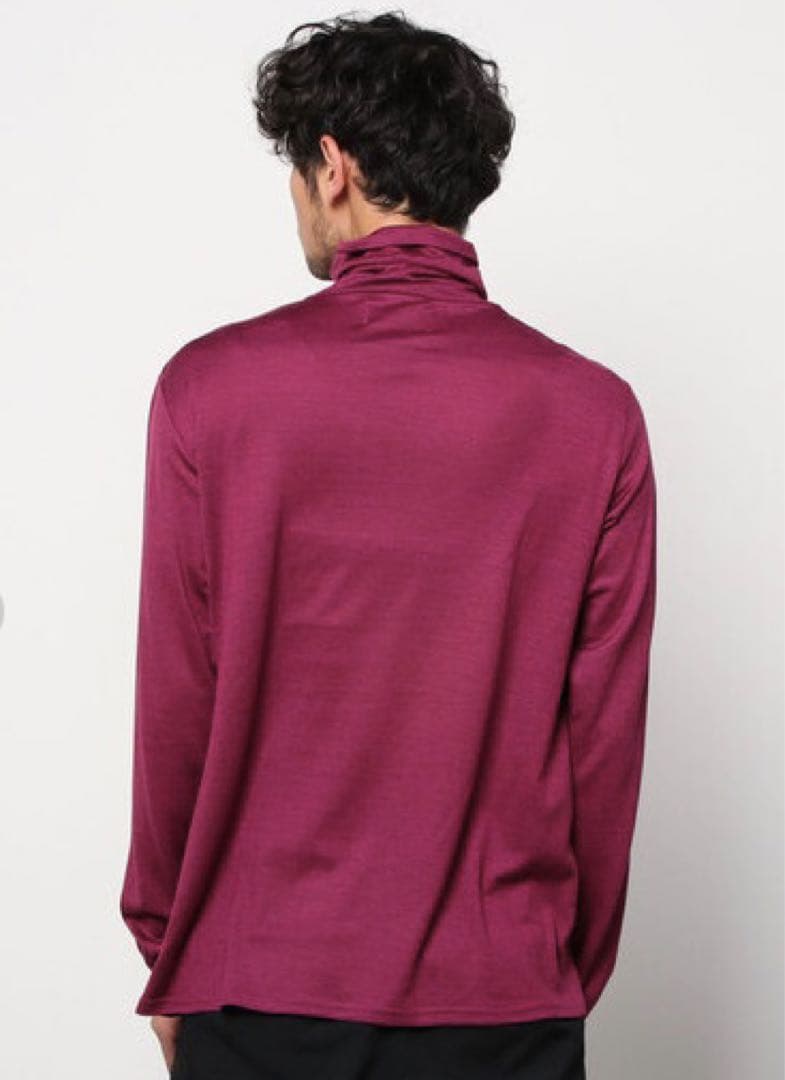 RAINMAKER WASHABLE-WOOL ハイネックセーター