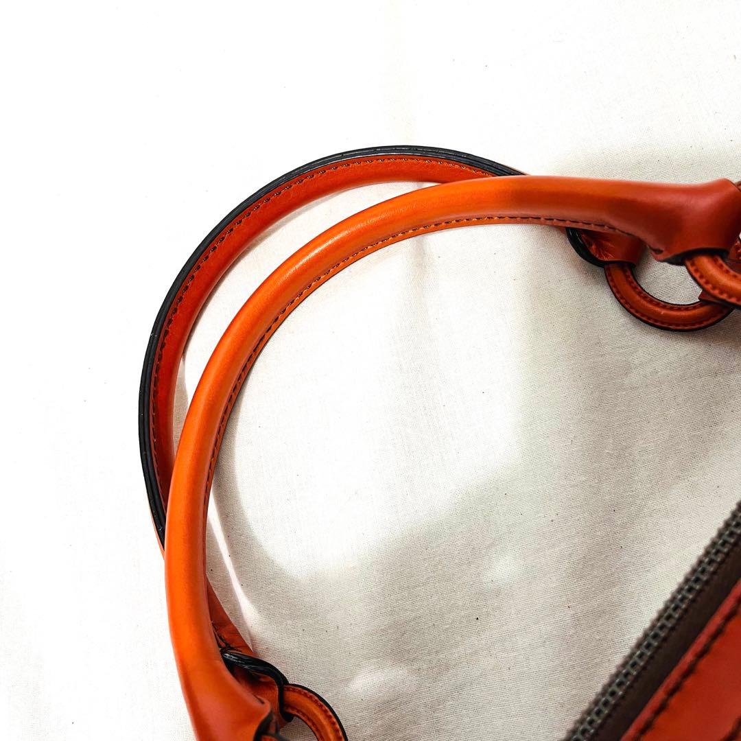 【美品】TOD'S カーフ レザー ハンド トート バッグ ショルダー 大容量