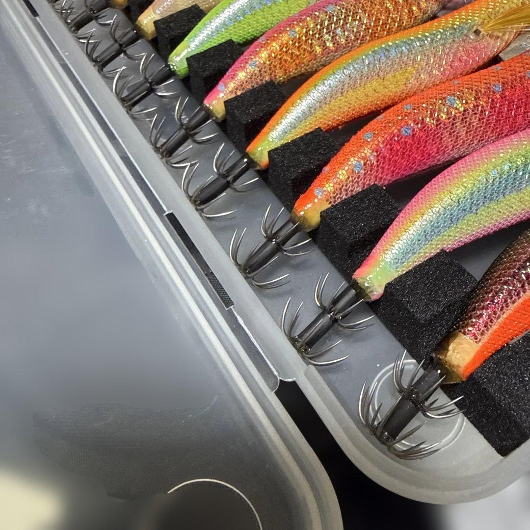 エバーグリーン エギ、ドリフト番長、シマノフラッシュブースト3号 13個セット