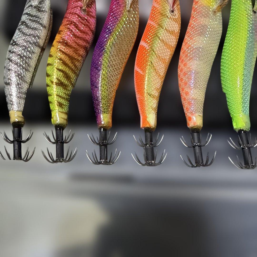 エバーグリーン エギ、ドリフト番長、シマノフラッシュブースト3号 13個セット