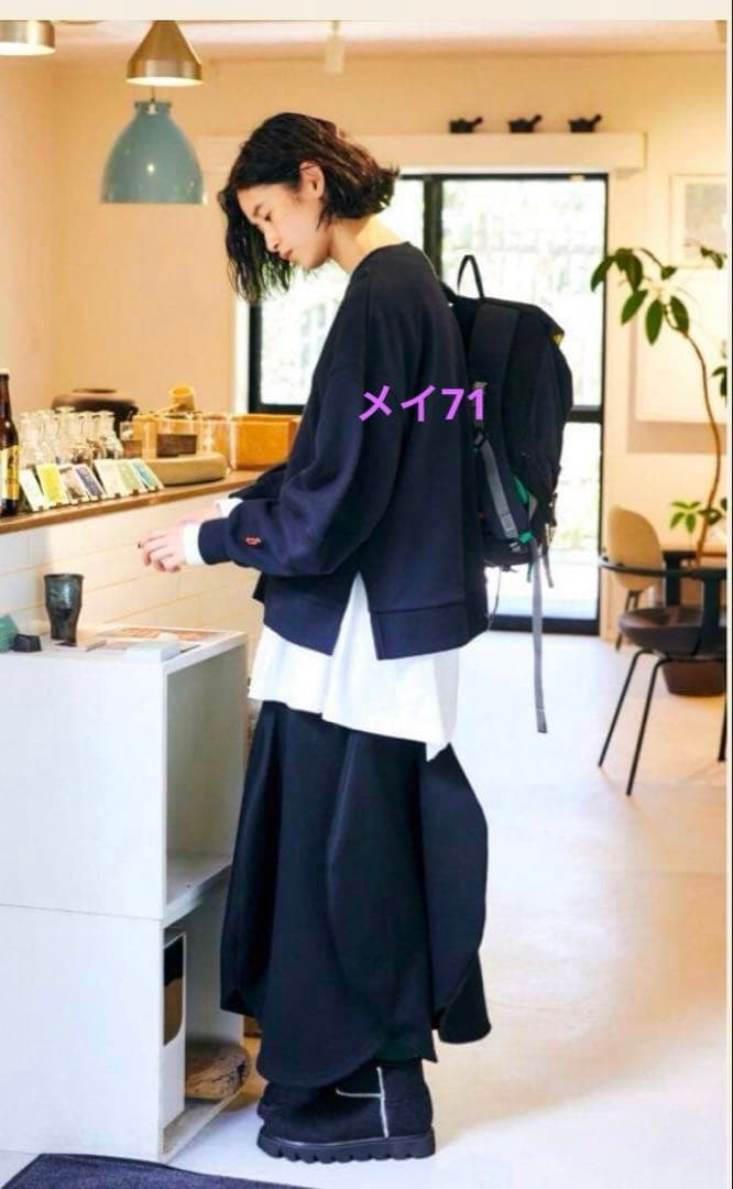 トップス nagonstans front vents pullover